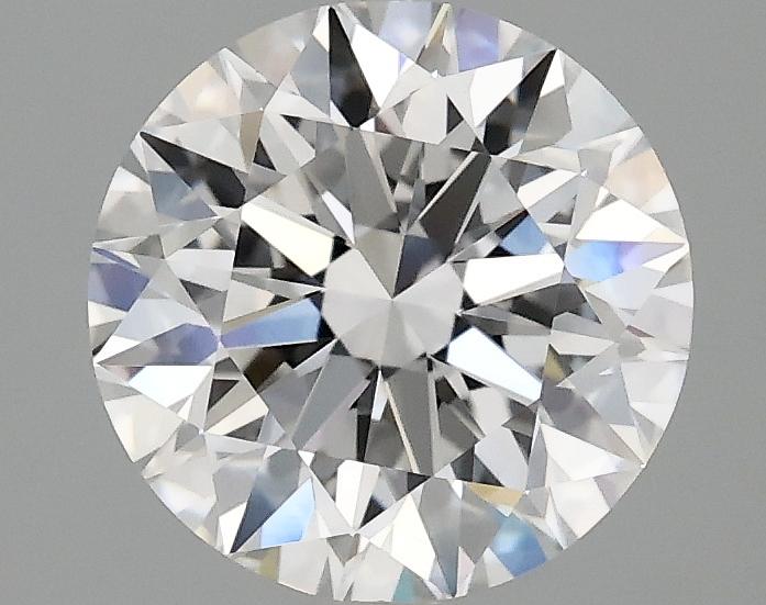 2.08 Carat Round Shaped Excellent Cut VVS2 IGI Certified Lab Grown Diamond