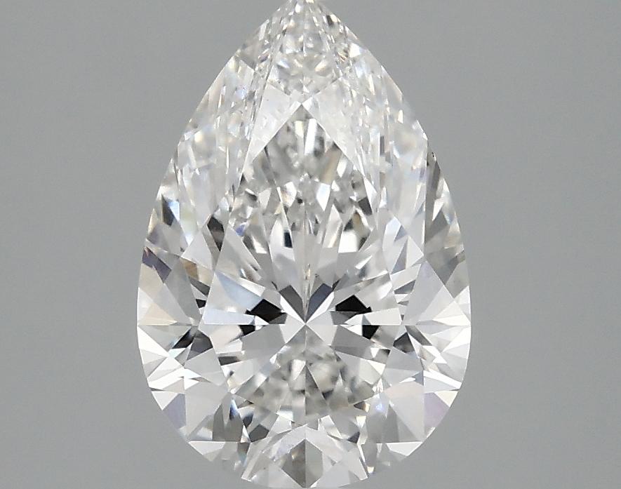 2.01 Carat Pear Shaped Excellent Cut VS1 IGI Certified Lab Grown Diamond