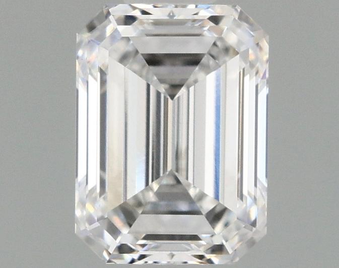0.97 Carat Emerald Shaped Excellent Cut VVS2 IGI Certified Lab Grown Diamond