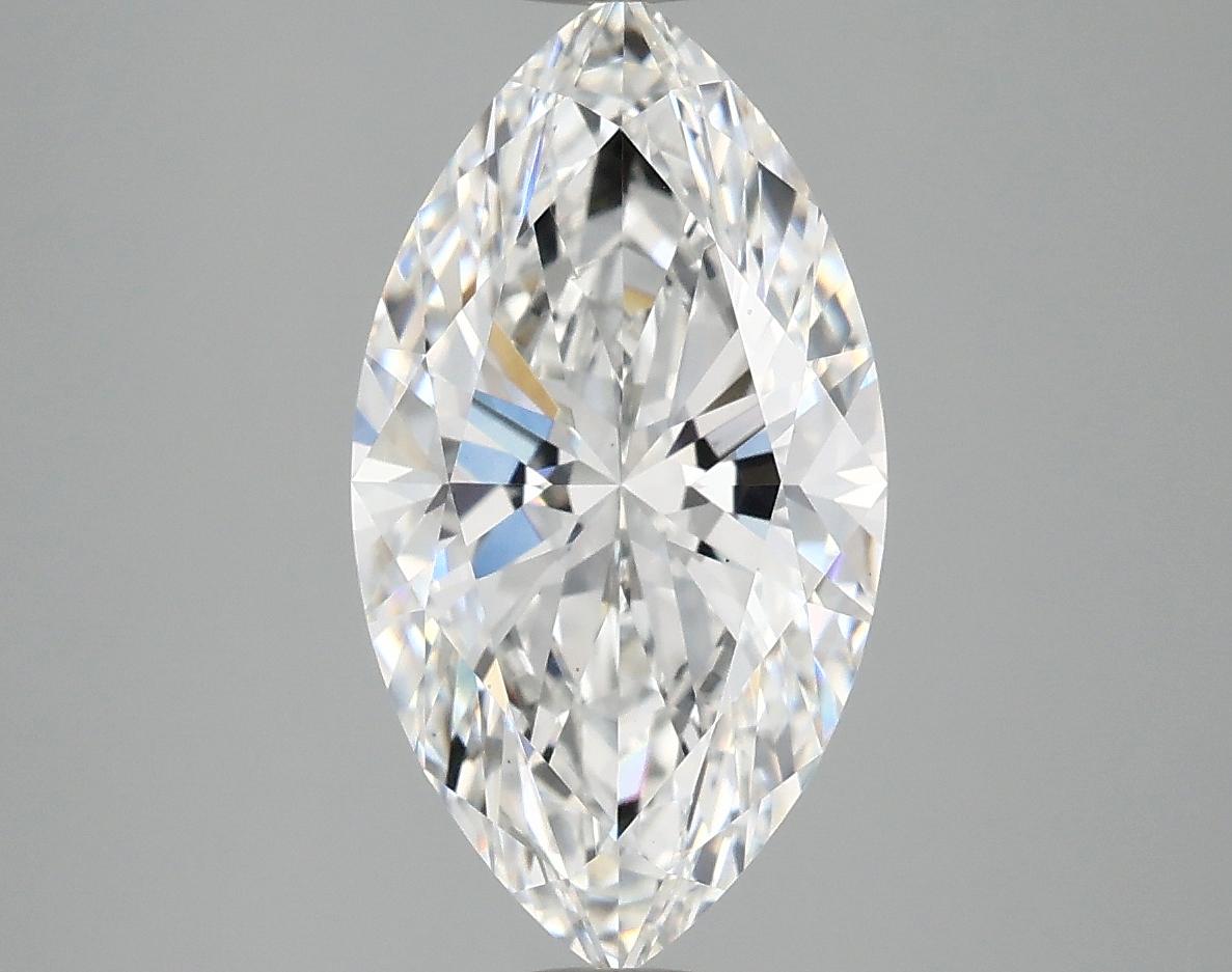 3.07 Carat Marquise Shaped Excellent Cut VS1 IGI Certified Lab Grown Diamond