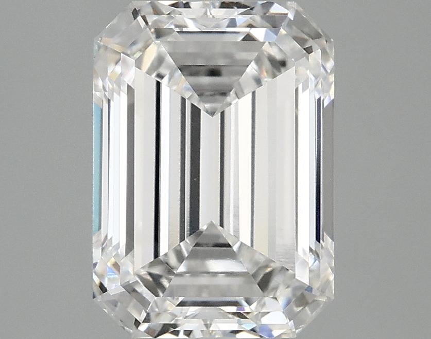 3.07 Carat Emerald Shaped Ideal Cut VVS2 IGI Certified Lab Grown Diamond