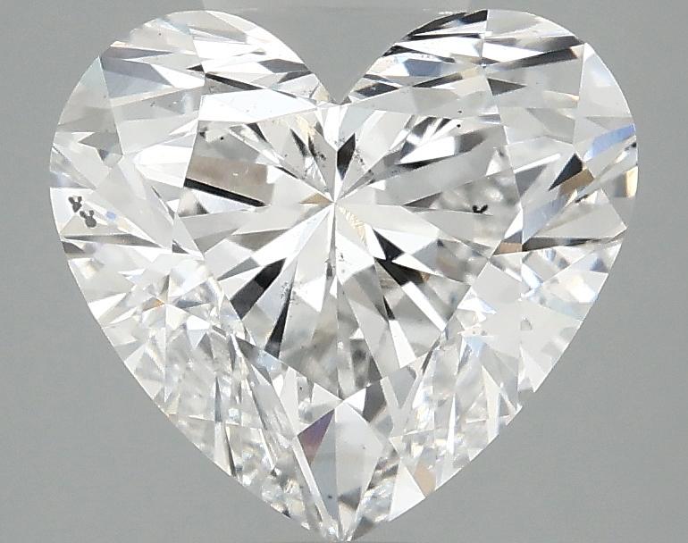 3.03 Carat Heart Shaped Ideal Cut SI1 IGI Certified Lab Grown Diamond