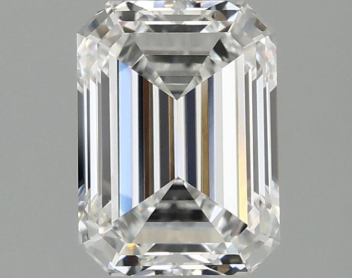2.04 Carat Emerald Shaped Excellent Cut VVS2 IGI Certified Lab Grown Diamond