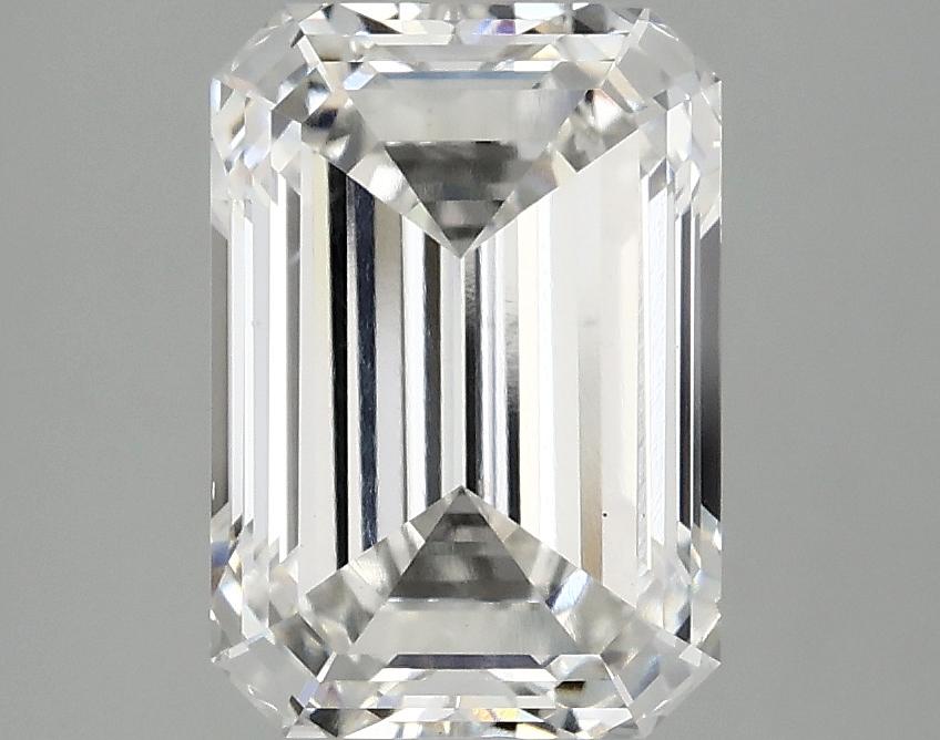 3.08 Carat Emerald Shaped Ideal Cut VS1 IGI Certified Lab Grown Diamond