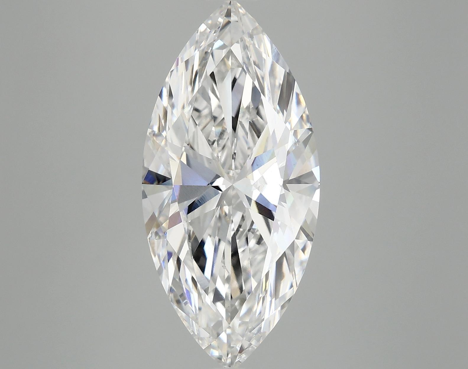 4.96 Carat Marquise Shaped Excellent Cut VS1 IGI Certified Lab Grown Diamond