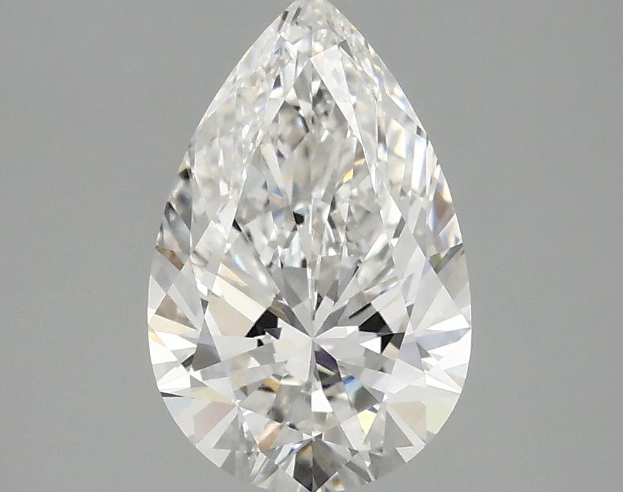 1.92 Carat Pear Shaped Ideal Cut VVS2 IGI Certified Lab Grown Diamond