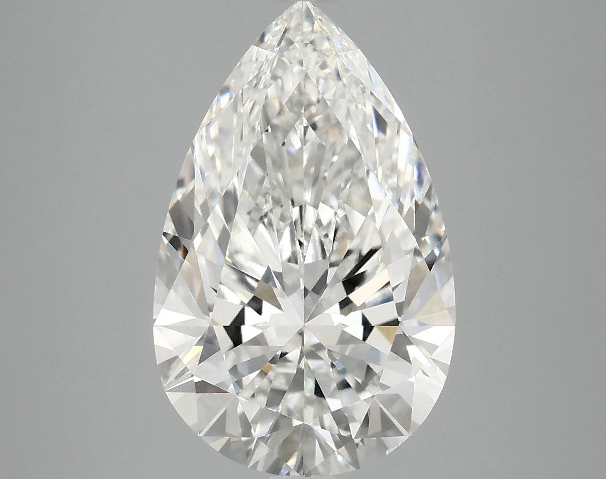 3.98 Carat Pear Shaped Ideal Cut VS2 IGI Certified Lab Grown Diamond