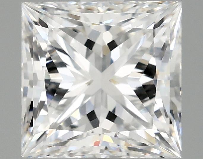 2.07 Carat Princess Shaped Excellent Cut VVS2 IGI Certified Lab Grown Diamond