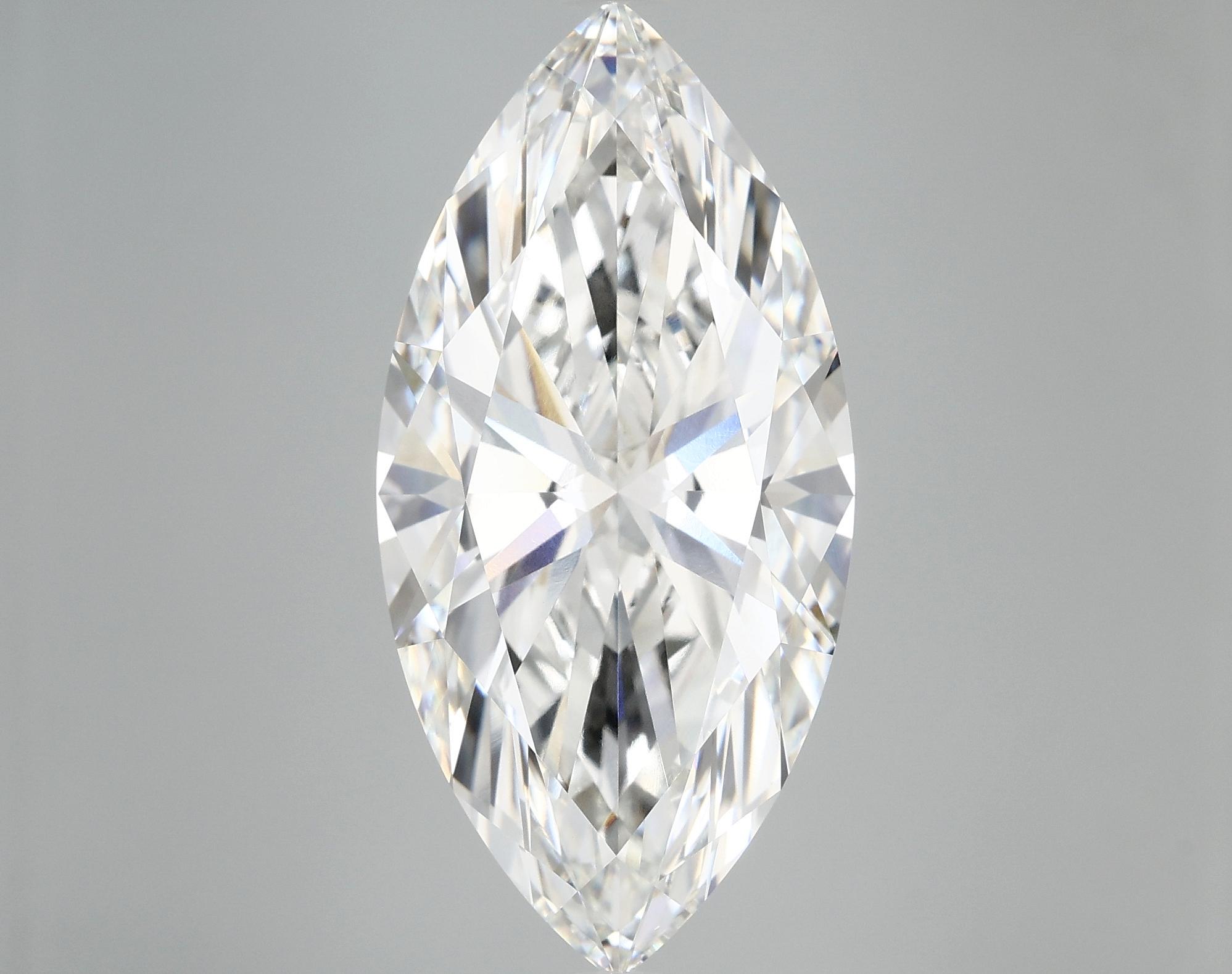10.51 Carat Marquise Shaped Excellent Cut VVS2 IGI Certified Lab Grown Diamond