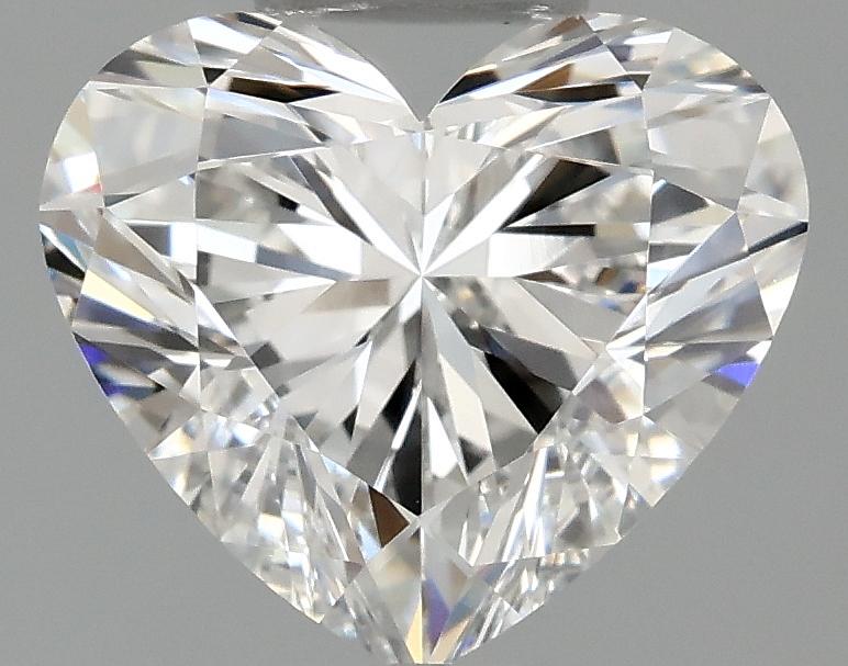 1.52 Carat Heart Shaped Ideal Cut VVS1 IGI Certified Lab Grown Diamond