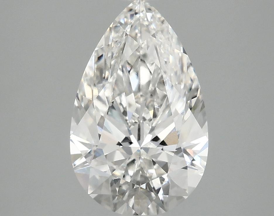 2.08 Carat Pear Shaped Ideal Cut VVS2 IGI Certified Lab Grown Diamond