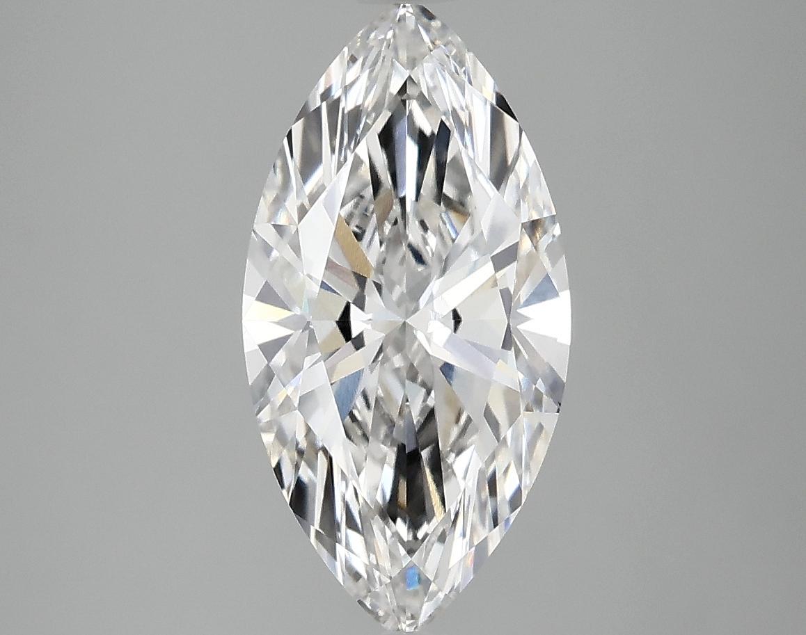 2.26 Carat Marquise Shaped Ideal Cut VVS2 IGI Certified Lab Grown Diamond