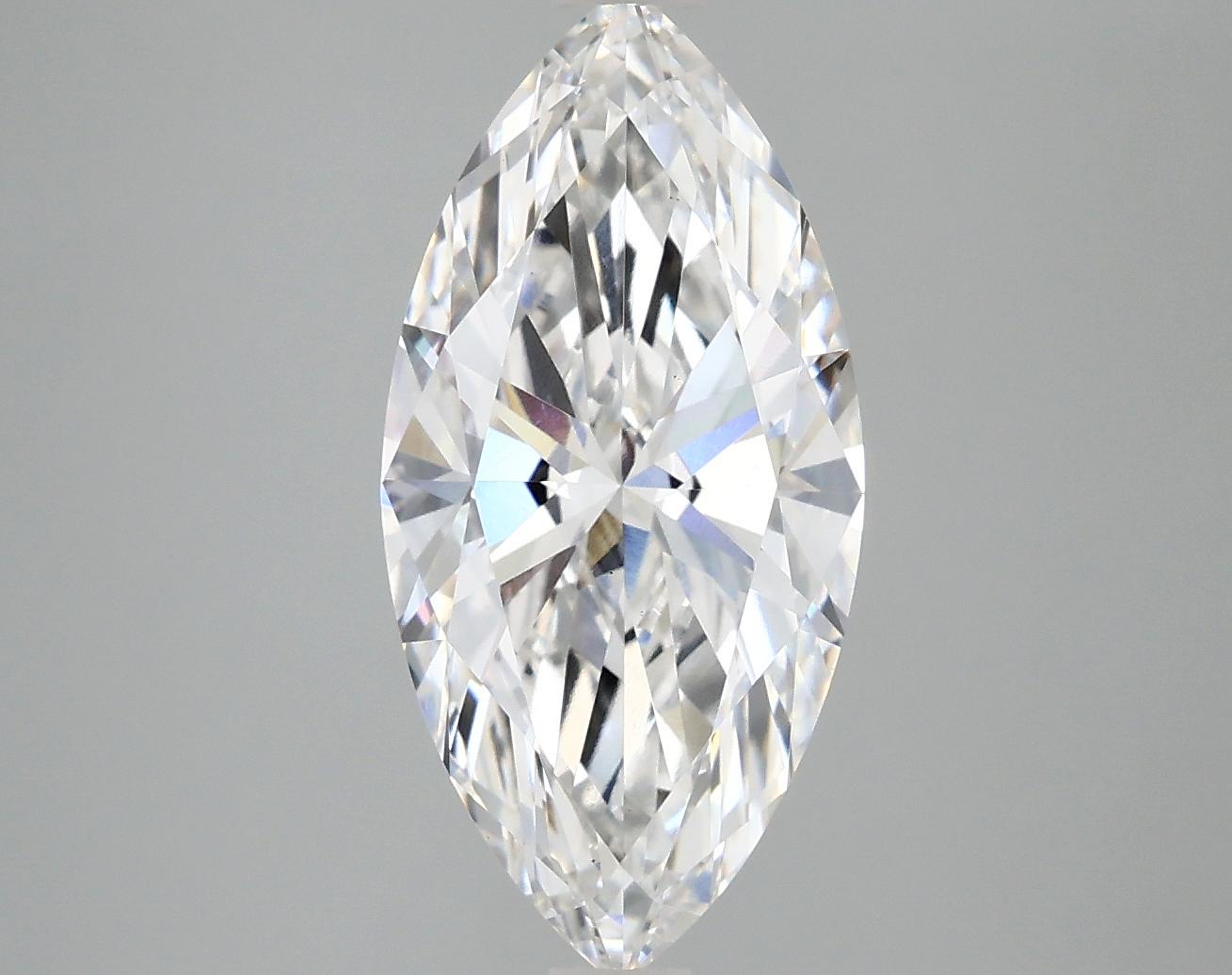 3.01 Carat Marquise Shaped Excellent Cut VS1 IGI Certified Lab Grown Diamond