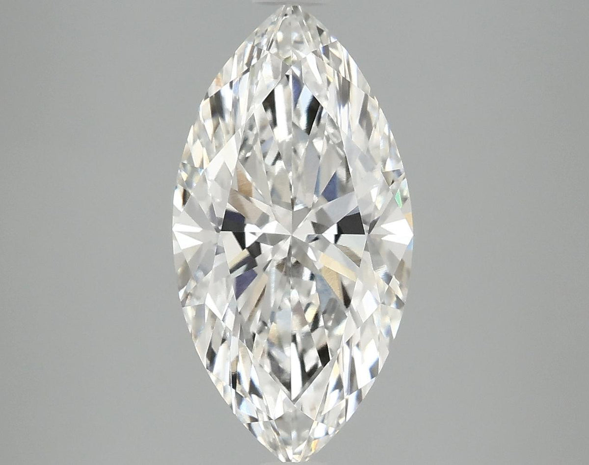 2.98 Carat Marquise Shaped Ideal Cut VVS2 IGI Certified Lab Grown Diamond