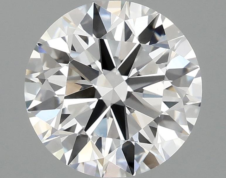 2.05 Carat Round Shaped Ideal Cut VVS2 IGI Certified Lab Grown Diamond