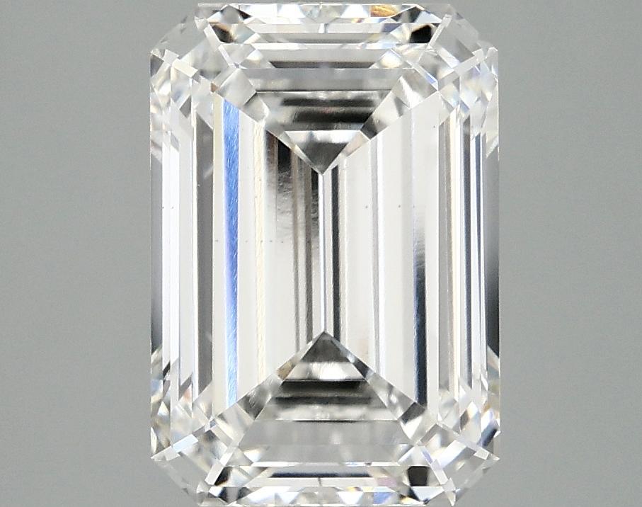 3.46 Carat Emerald Shaped Ideal Cut VS2 IGI Certified Lab Grown Diamond