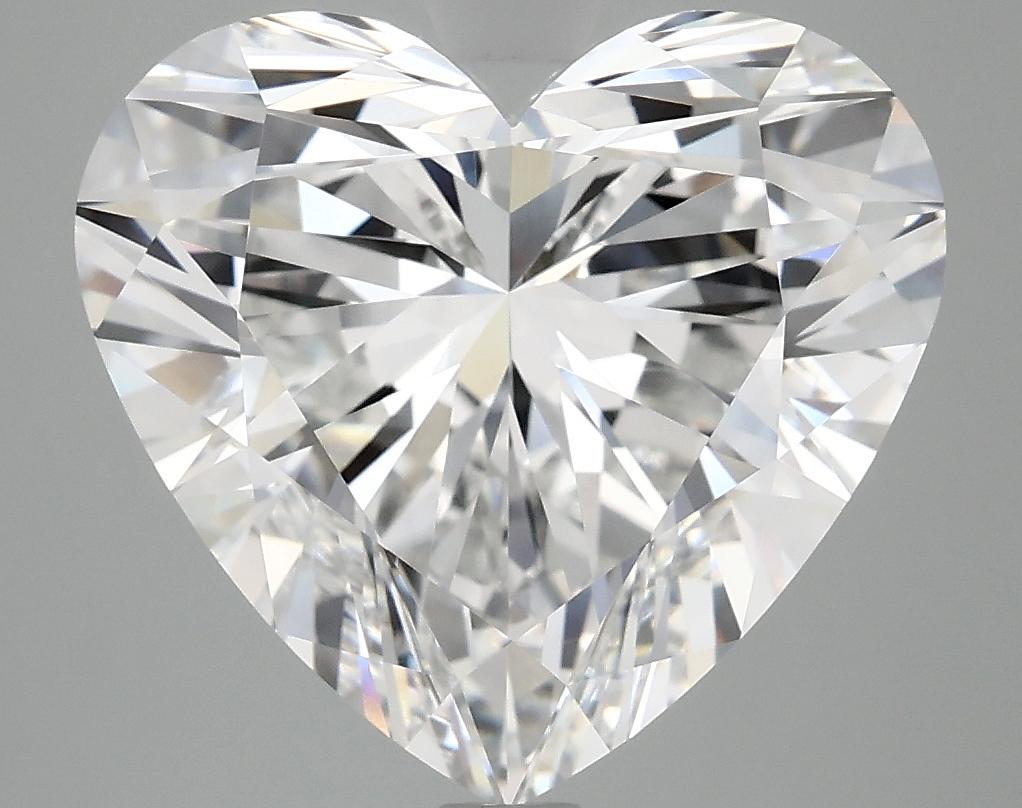6.19 Carat Heart Shaped Ideal Cut VVS2 IGI Certified Lab Grown Diamond