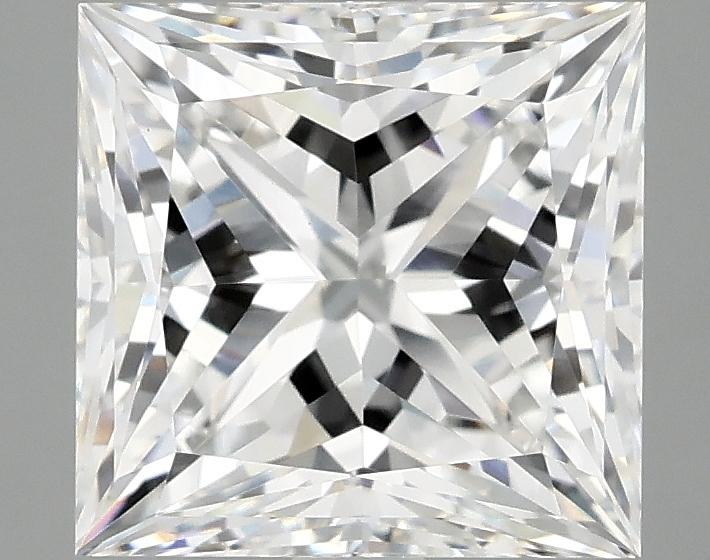2.94 Carat Princess Shaped Ideal Cut VVS2 IGI Certified Lab Grown Diamond