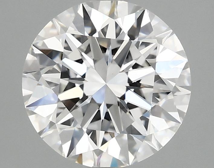 2.08 Carat Round Shaped Ideal Cut VVS2 IGI Certified Lab Grown Diamond