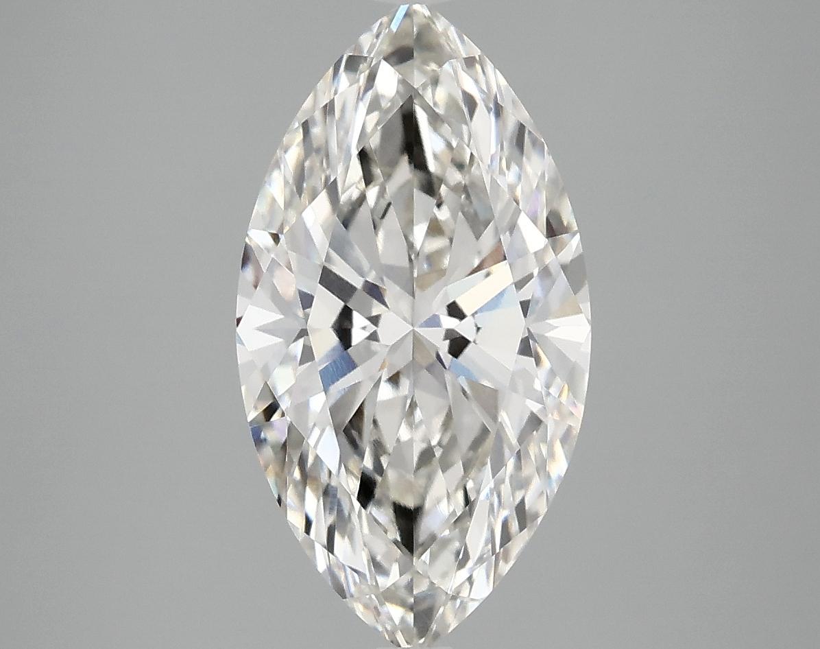 3.09 Carat Marquise Shaped Excellent Cut VVS2 IGI Certified Lab Grown Diamond