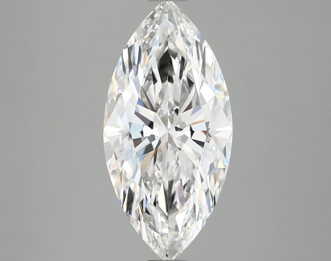 2.06 Carat Marquise Shaped Excellent Cut VVS2 IGI Certified Lab Grown Diamond