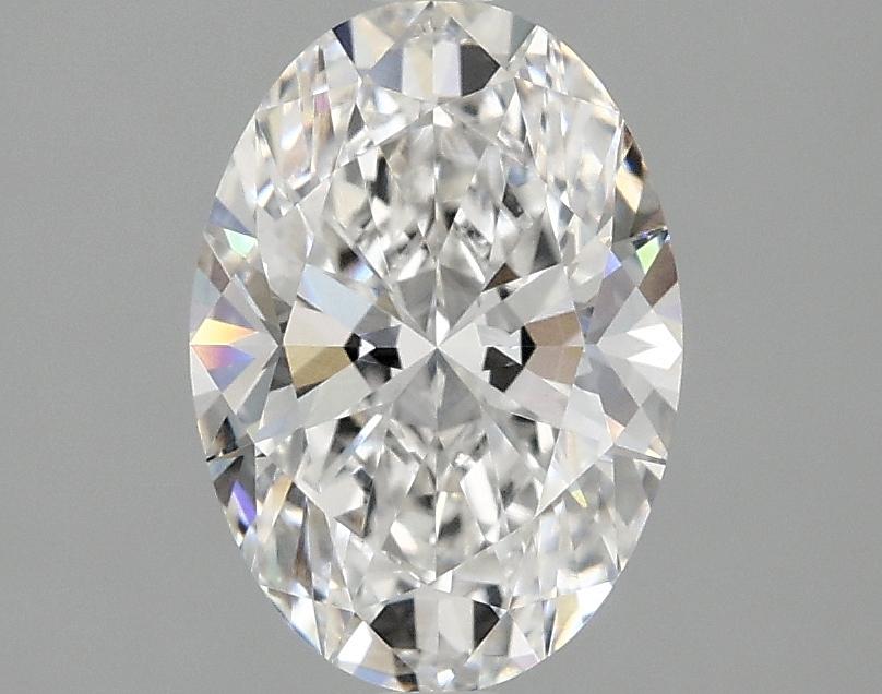 1.58 Carat Oval Shaped Ideal Cut VVS2 IGI Certified Lab Grown Diamond
