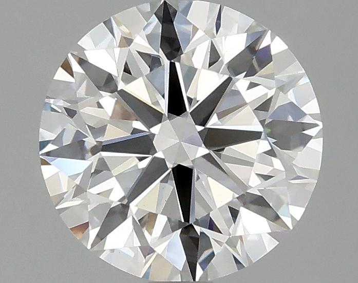 2.06 Carat Round Shaped Ideal Cut VVS2 IGI Certified Lab Grown Diamond