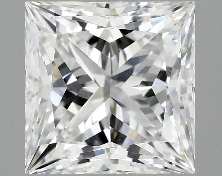 1.58 Carat Princess Shaped Ideal Cut VVS2 IGI Certified Lab Grown Diamond
