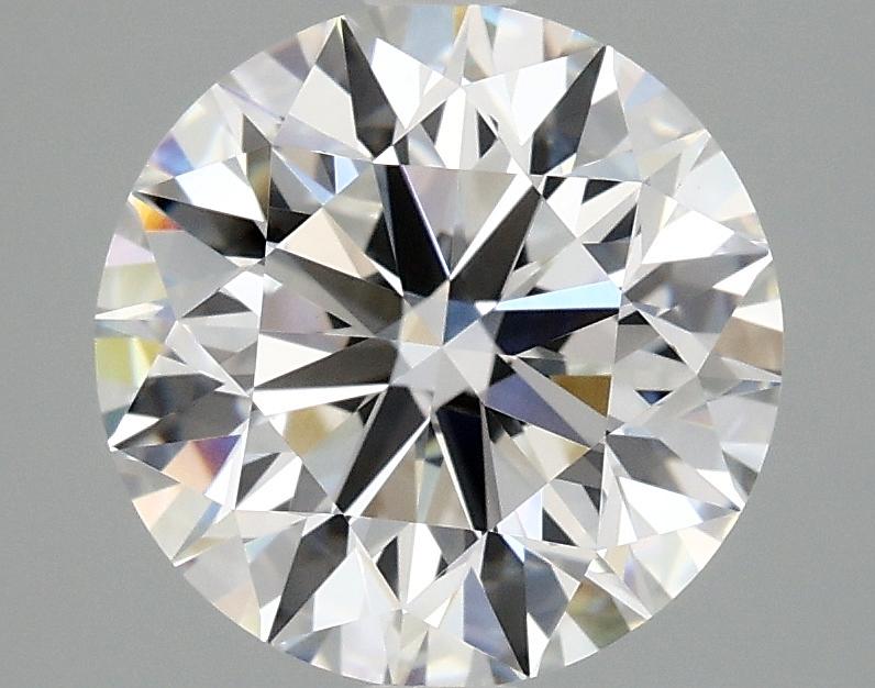 3.09 Carat Round Shaped Excellent Cut VVS2 IGI Certified Lab Grown Diamond