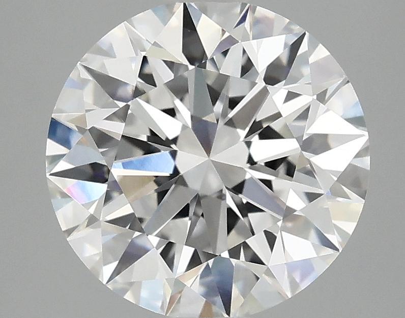 3.07 Carat Round Shaped Ideal Cut VVS2 IGI Certified Lab Grown Diamond