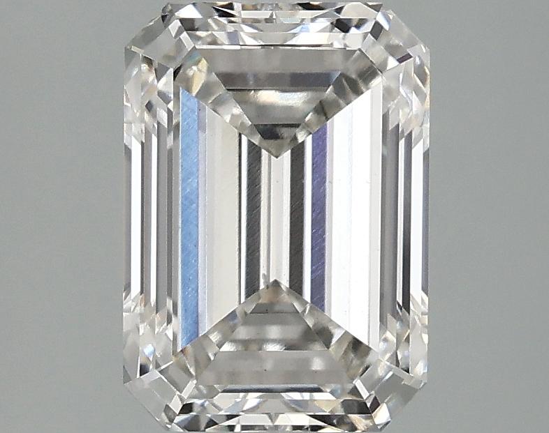 2.51 Carat Emerald Shaped Ideal Cut VS2 IGI Certified Lab Grown Diamond