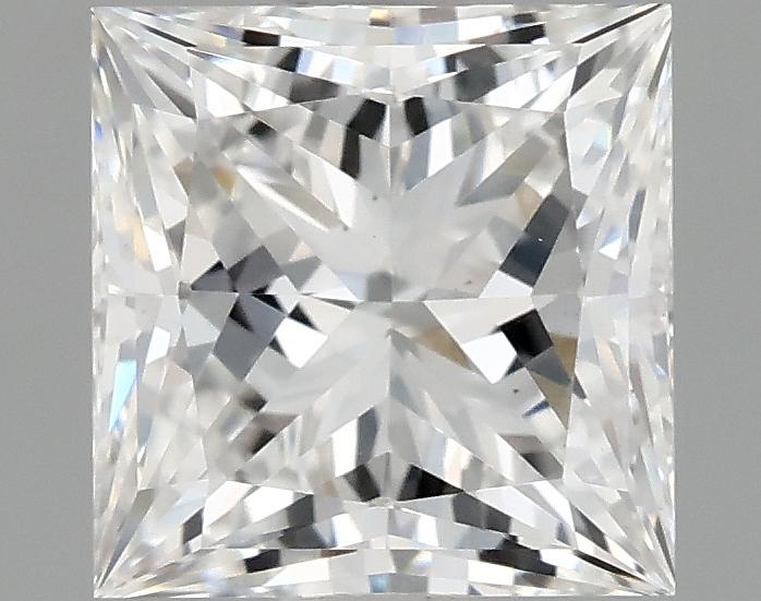 1.54 Carat Princess Shaped Ideal Cut VS2 IGI Certified Lab Grown Diamond