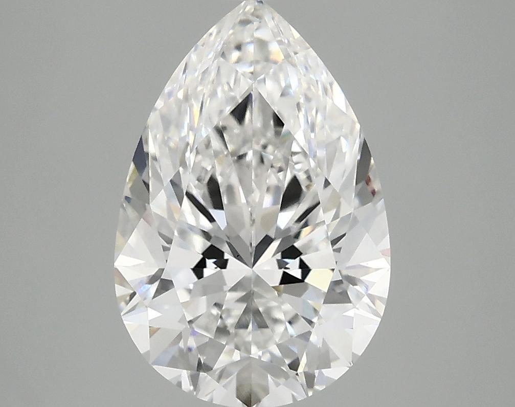 3.06 Carat Pear Shaped Excellent Cut VS1 IGI Certified Lab Grown Diamond
