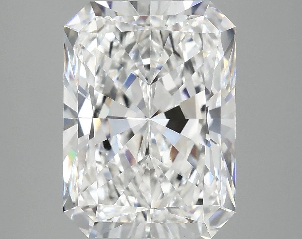 4.17 Carat Radiant Shaped Excellent Cut VVS2 IGI Certified Lab Grown Diamond