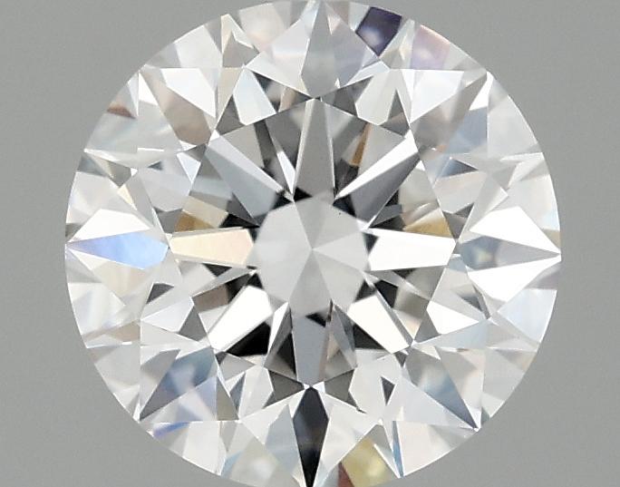 2.07 Carat Round Shaped Excellent Cut VVS2 IGI Certified Lab Grown Diamond