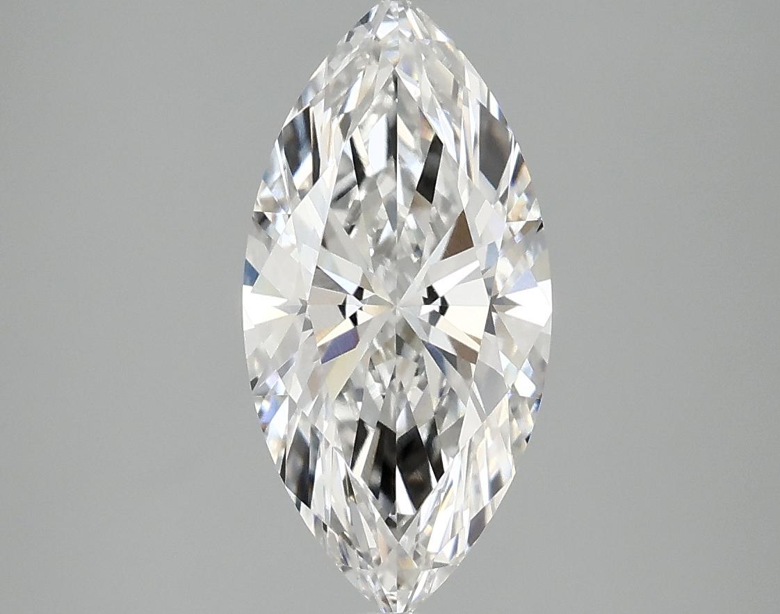 2.09 Carat Marquise Shaped Ideal Cut VVS2 IGI Certified Lab Grown Diamond