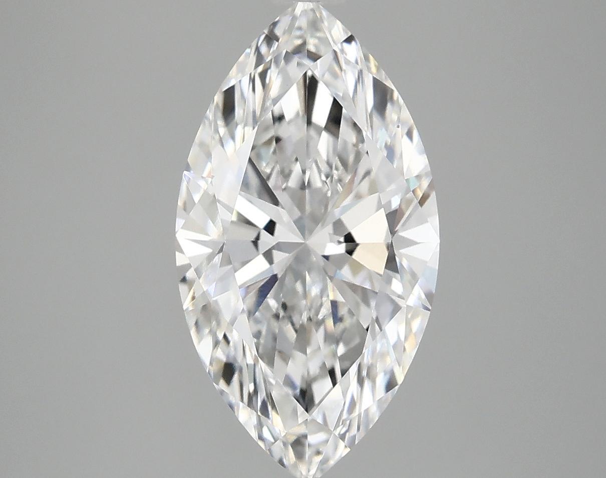 3.05 Carat Marquise Shaped Excellent Cut VVS2 IGI Certified Lab Grown Diamond