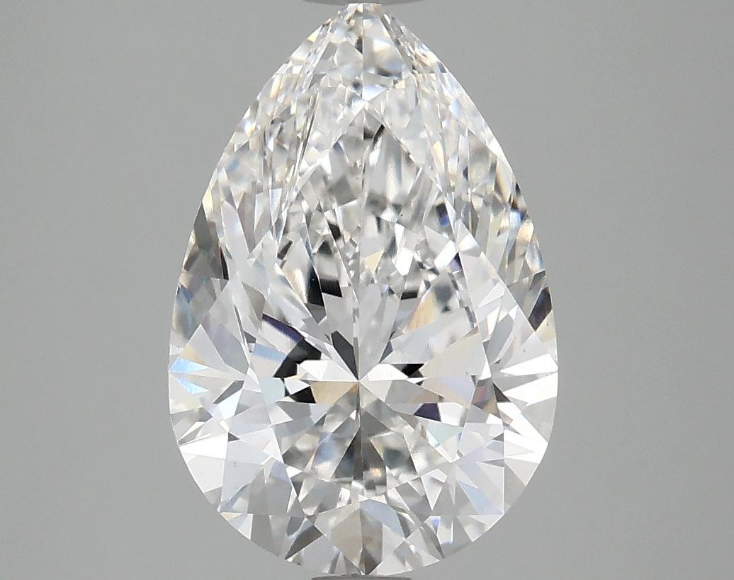 3.09 Carat Pear Shaped Excellent Cut VS1 IGI Certified Lab Grown Diamond