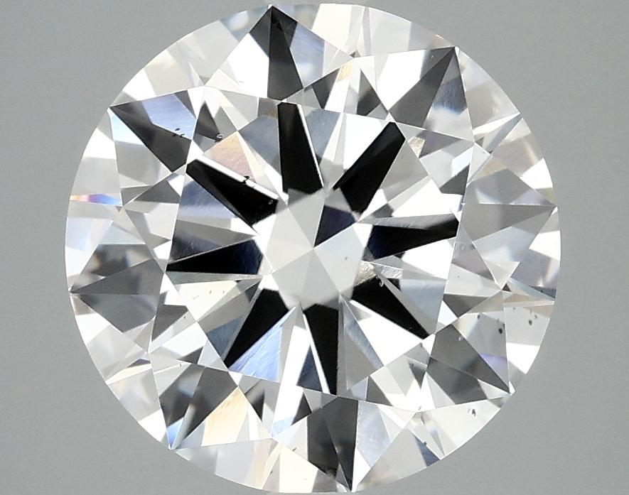 4.06 Carat Round Shaped Excellent Cut SI1 IGI Certified Lab Grown Diamond