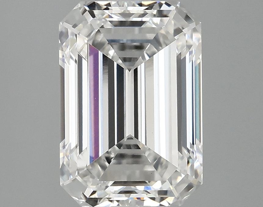 3.1 Carat Emerald Shaped Ideal Cut VS1 IGI Certified Lab Grown Diamond