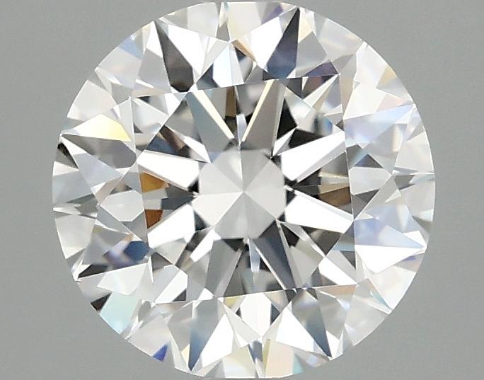2.07 Carat Round Shaped Excellent Cut VVS2 IGI Certified Lab Grown Diamond