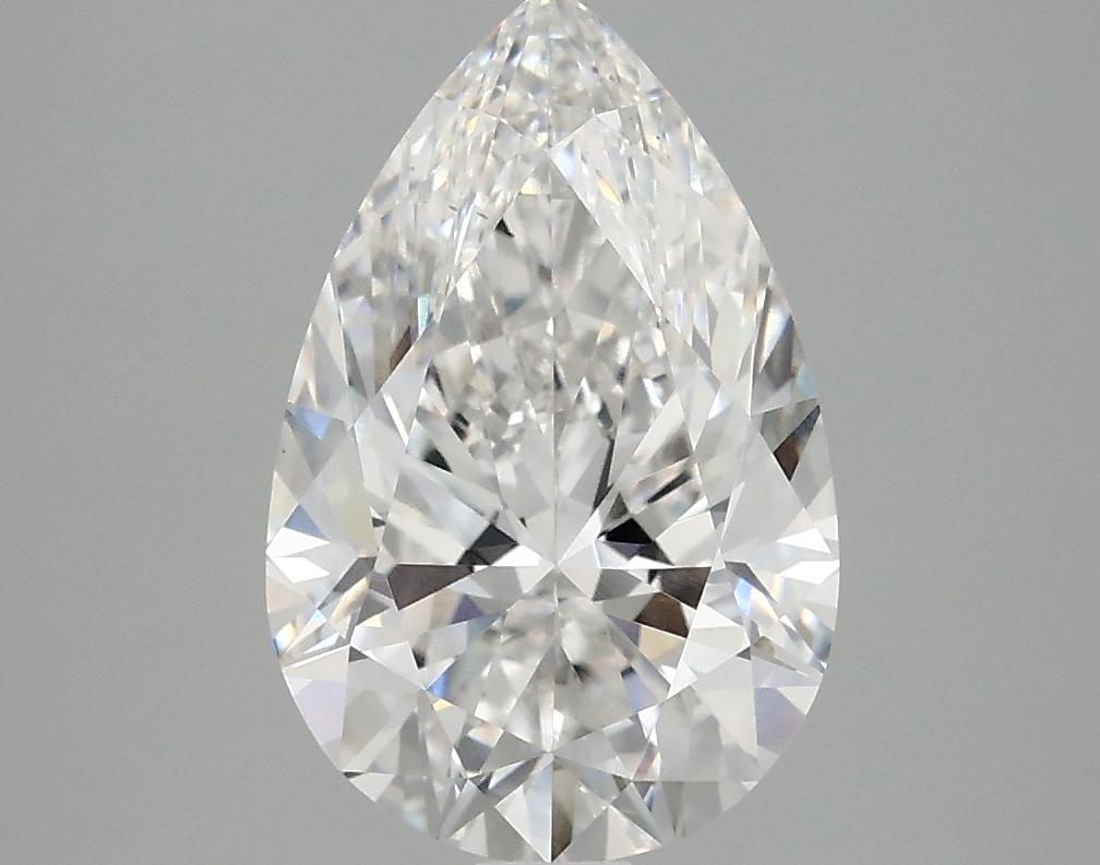 3.08 Carat Pear Shaped Excellent Cut VS1 IGI Certified Lab Grown Diamond