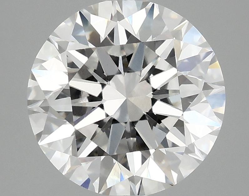 3.09 Carat Round Shaped Excellent Cut VVS2 IGI Certified Lab Grown Diamond