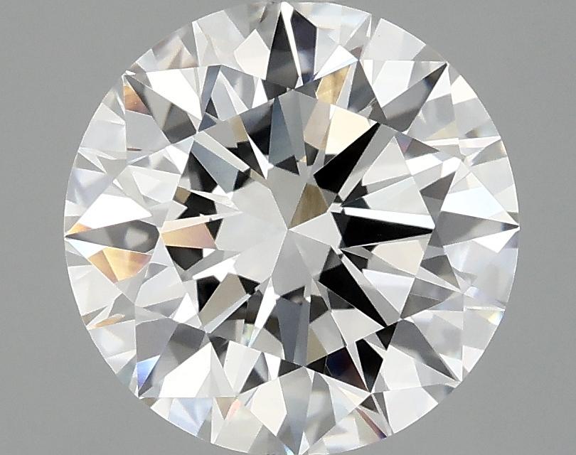 3.08 Carat Round Shaped Ideal Cut VVS2 IGI Certified Lab Grown Diamond