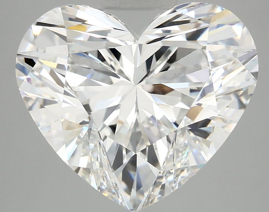 5.03 Carat Heart Shaped Ideal Cut VS1 IGI Certified Lab Grown Diamond