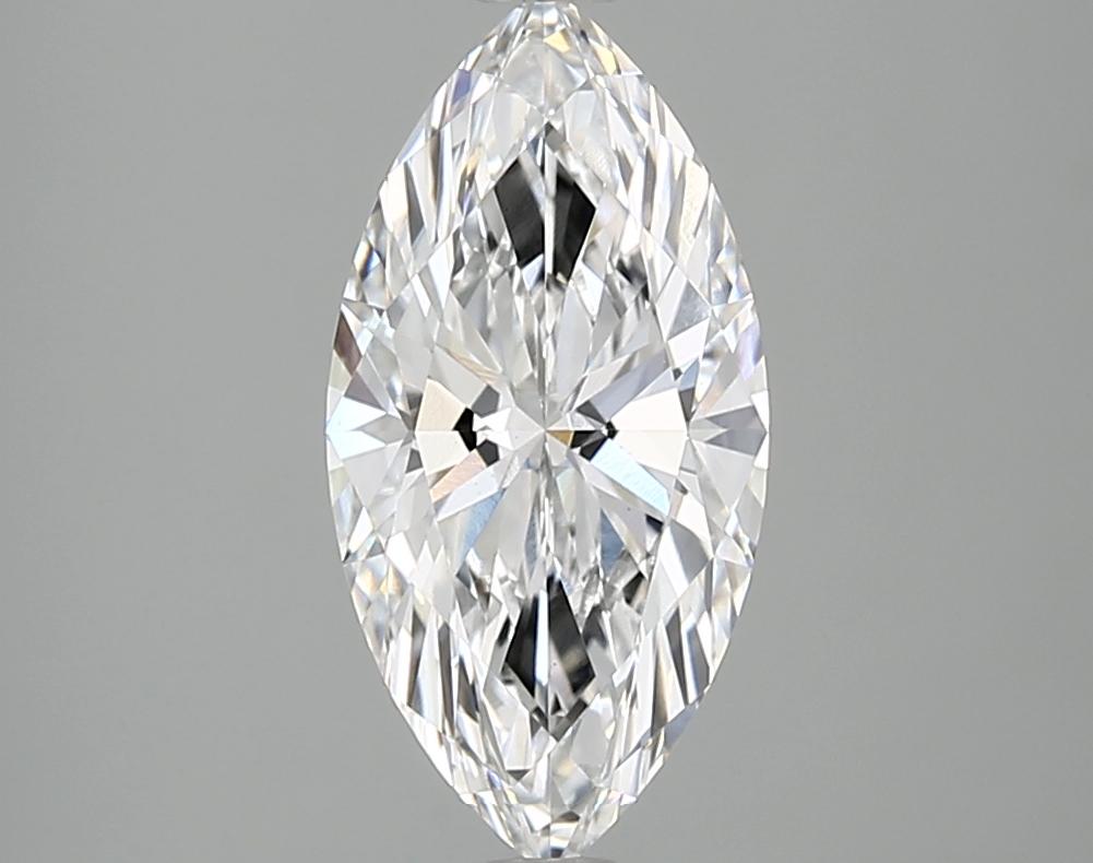 2.02 Carat Marquise Shaped Ideal Cut VVS2 IGI Certified Lab Grown Diamond