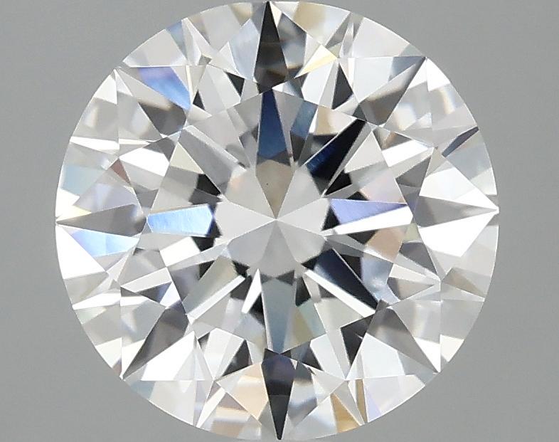 2.91 Carat Round Shaped Ideal Cut VVS2 IGI Certified Lab Grown Diamond