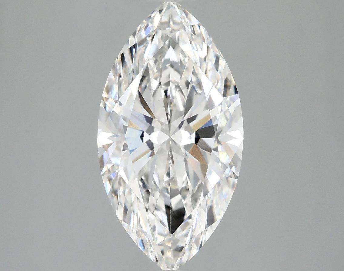 2.57 Carat Marquise Shaped Excellent Cut VS1 IGI Certified Lab Grown Diamond