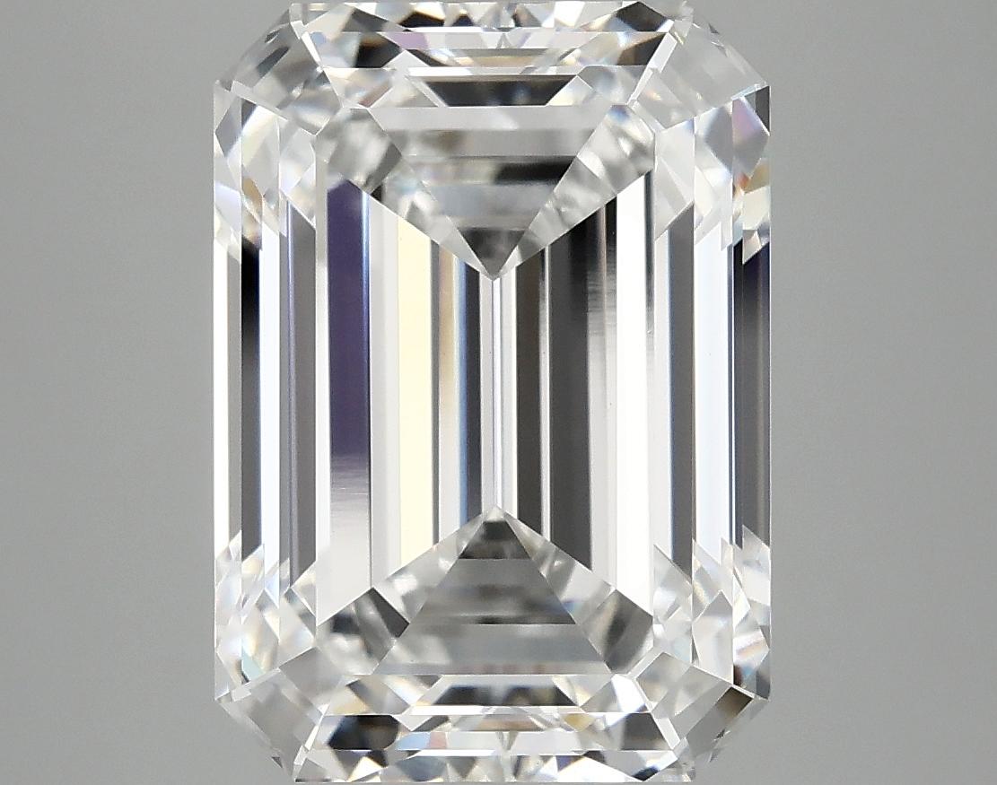 7.2 Carat Emerald Shaped Ideal Cut VVS2 IGI Certified Lab Grown Diamond