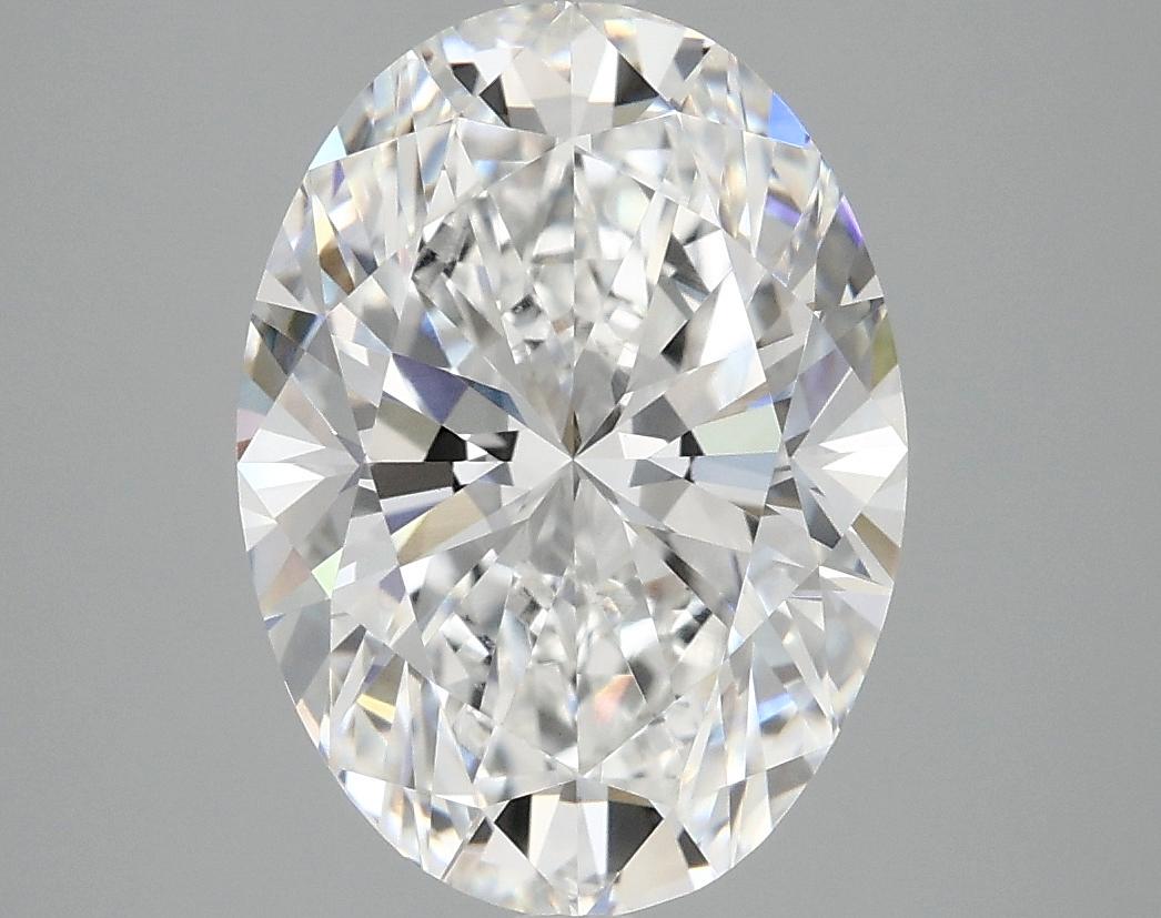 4.02 Carat Oval Shaped Excellent Cut VVS2 IGI Certified Lab Grown Diamond